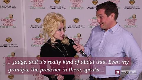 The message behind Dolly Parton's new movie "Christmas of Many Colors" | Rare Country