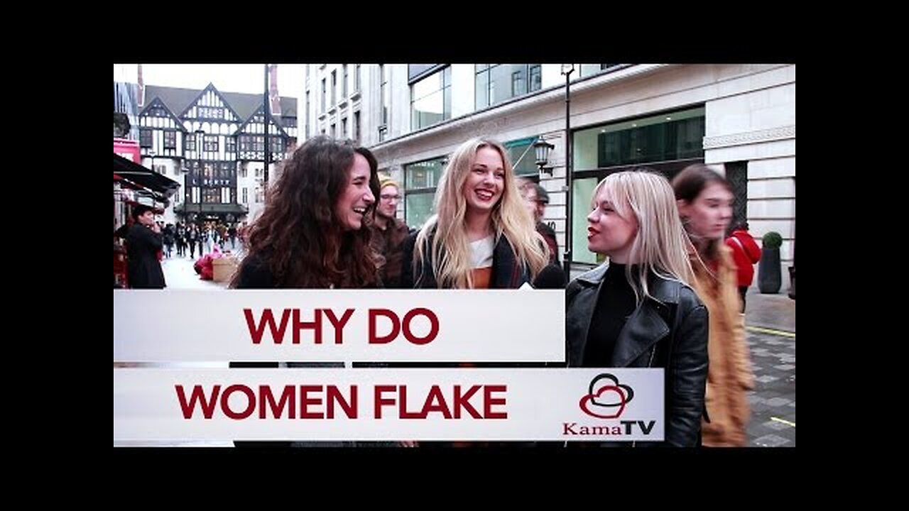 Why do women flake?