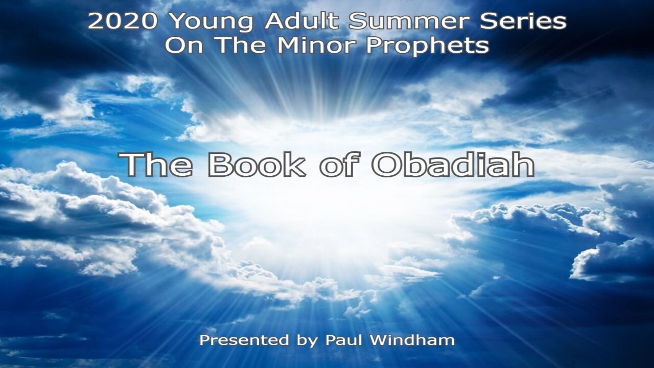 Study of Obadiah by Paul Windham