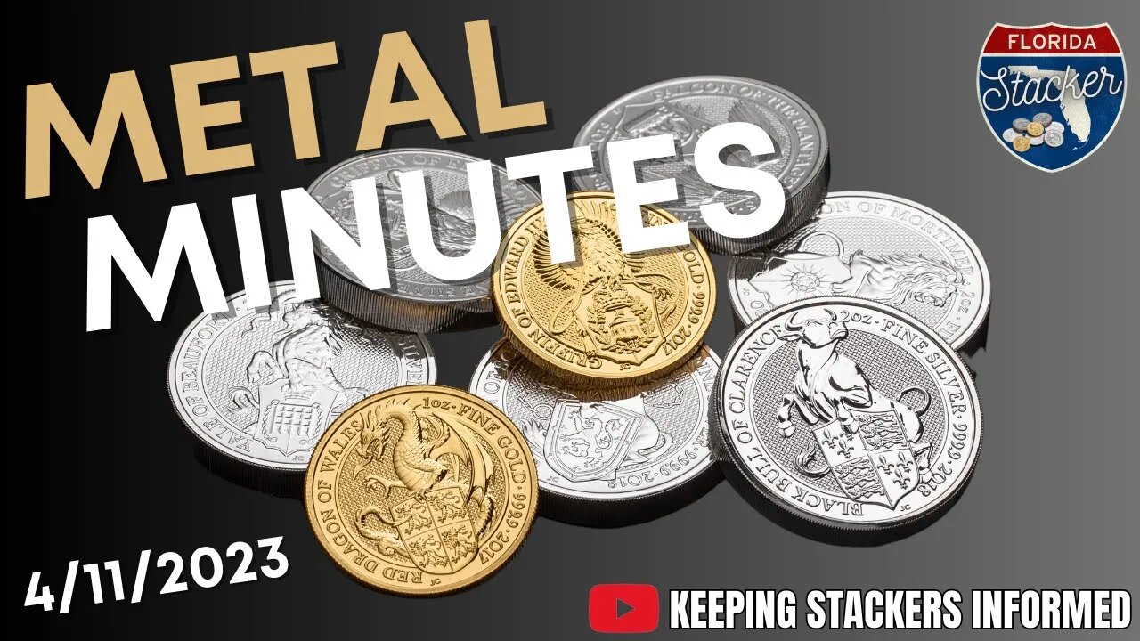 Silver and Gold Best Online Prices & Market News (April 11th, 2023)