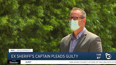 Former SD Sheriff's Captain pleads guilty to illegally trafficking firearms