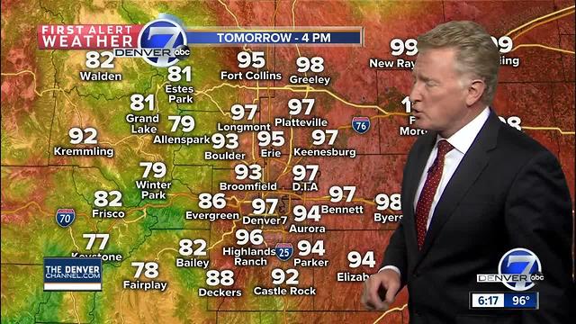 Hot and dry in early July!