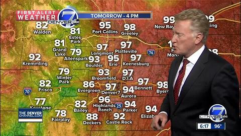 Hot and dry in early July!