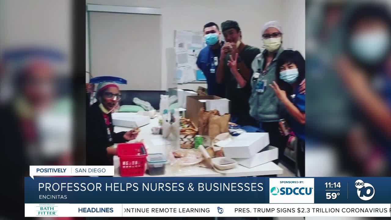 Local professor helps nurses, businesses