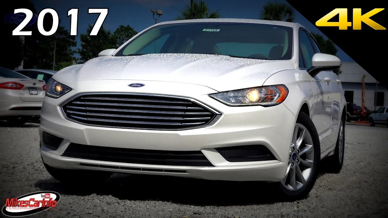 2017 Ford Fusion SE - Ultimate In-Depth Look in 4K