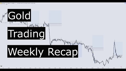 Gold Weekly Weekly Recap - Supply and Demand