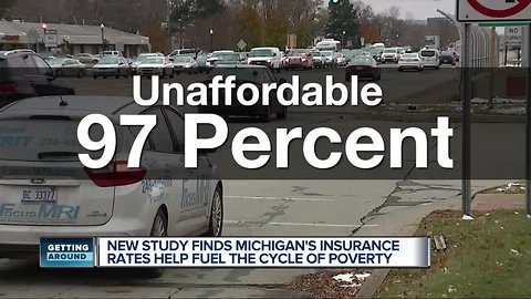 U of M study: Auto insurance is 'unaffordable' in 97% of Michigan zip codes