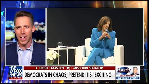 Sen Josh Hawley: It Won't Be Kamala