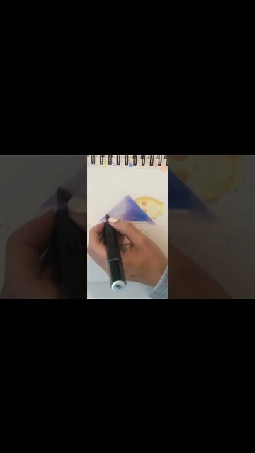 Trying New Art Style on YouTuber #Drunk3po #copicmarker #celestial #art #youtubers