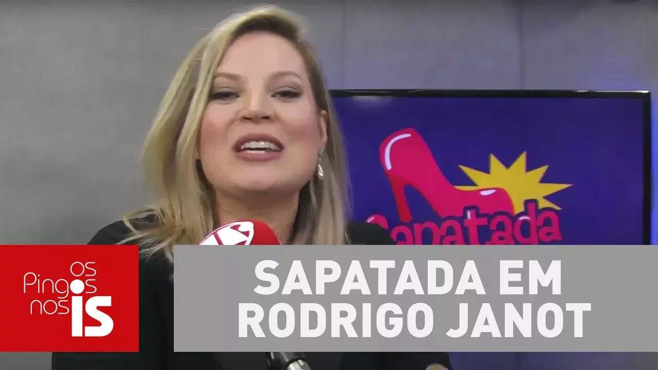 Sapatada da Joice Hasselmann vai para Rodrigo Janot