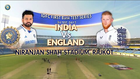 India vs England 3rd Test 2024 Day 3 Highlights | Ind vs Eng