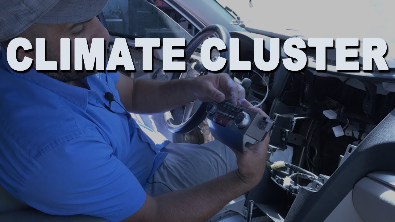 How to Remove a Climate Control Cluster (HVAC Control Module) - 2010 Subaru Outback