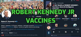 Robert Kennedy Jr / Grant Cardone Twitter Spaces re: Vaccines