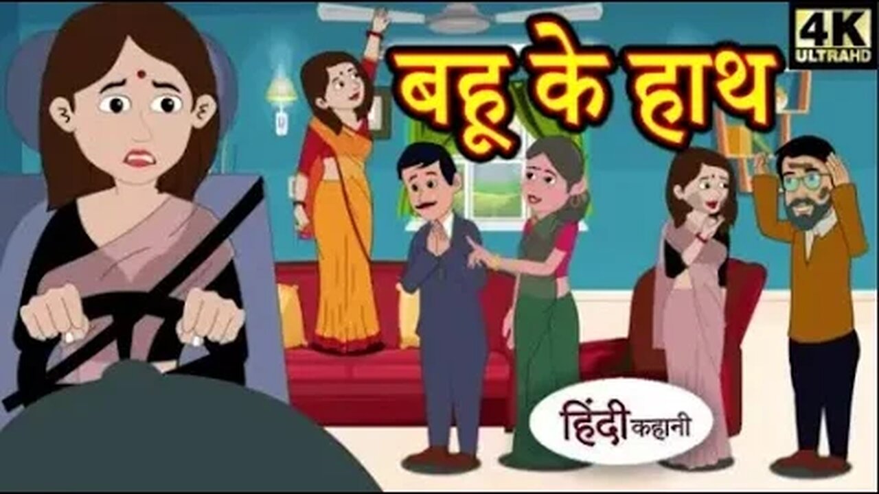 बहू के हाथ Story in Hindi _ Hindi Story _ Moral Stories _ Bedtime Stories _ )