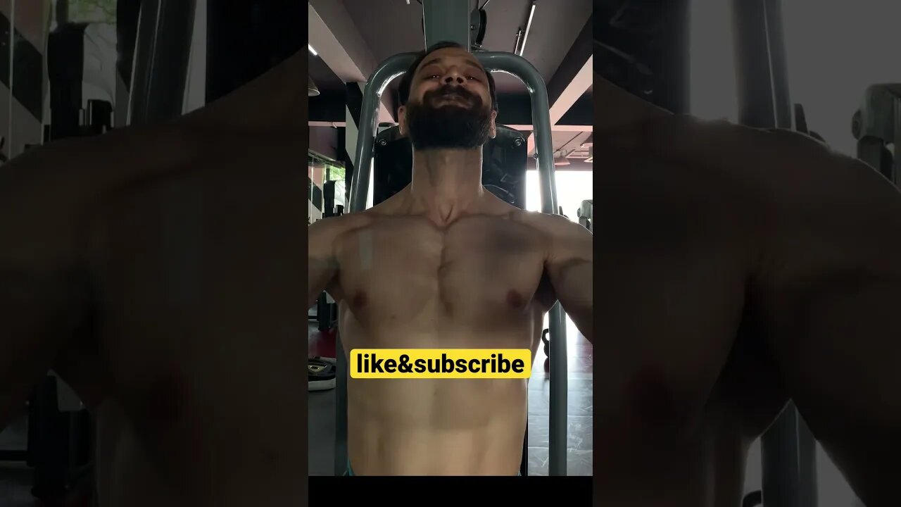 SHREDDED Chest | Pec Dec Fly #shorts #viralshorts #youtubeshorts #tiktok #gym #fitness #short