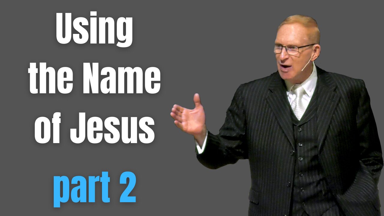 Using the Name of Jesus Part II | Pastor Phillip H Jackson | Grace Christian Center