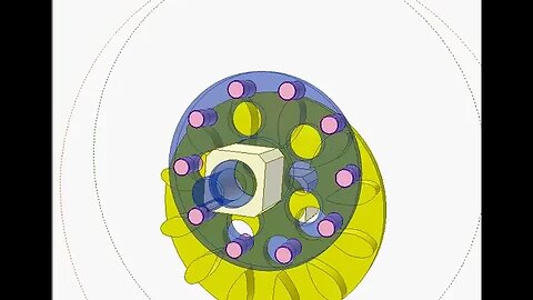 2873 Pin gear drive 1M