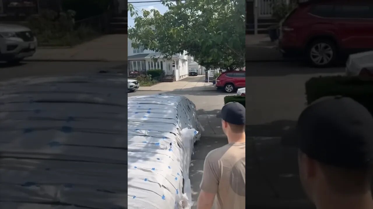 His Car Is Covered In Toilet Paper! 🤣