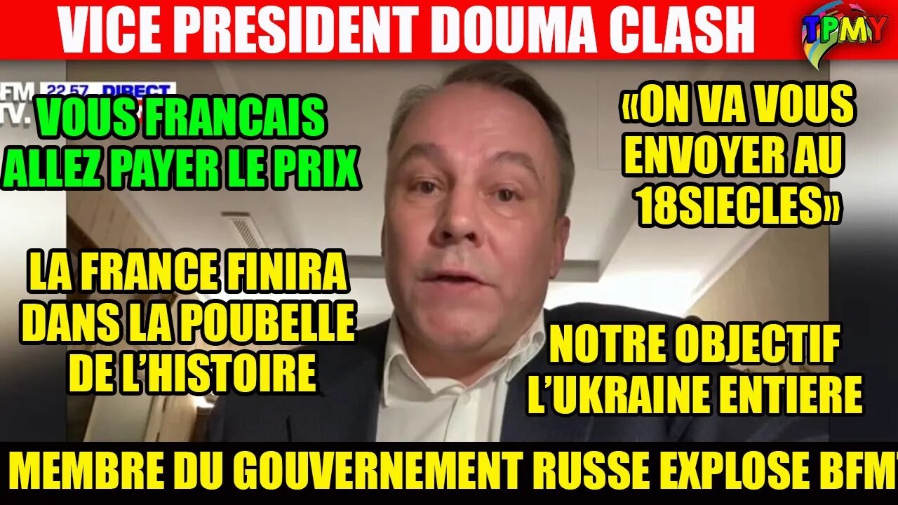 PIOTR TOLSTOÏ RETOURNE LES JOURNALISTES DE BFMTV "FRANÇAIS VOUS ALLEZ PAYER LE PRIX" #macron