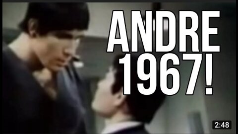 Rare Andre the Giant in 1967 Movie! Andre the Giant Documentary