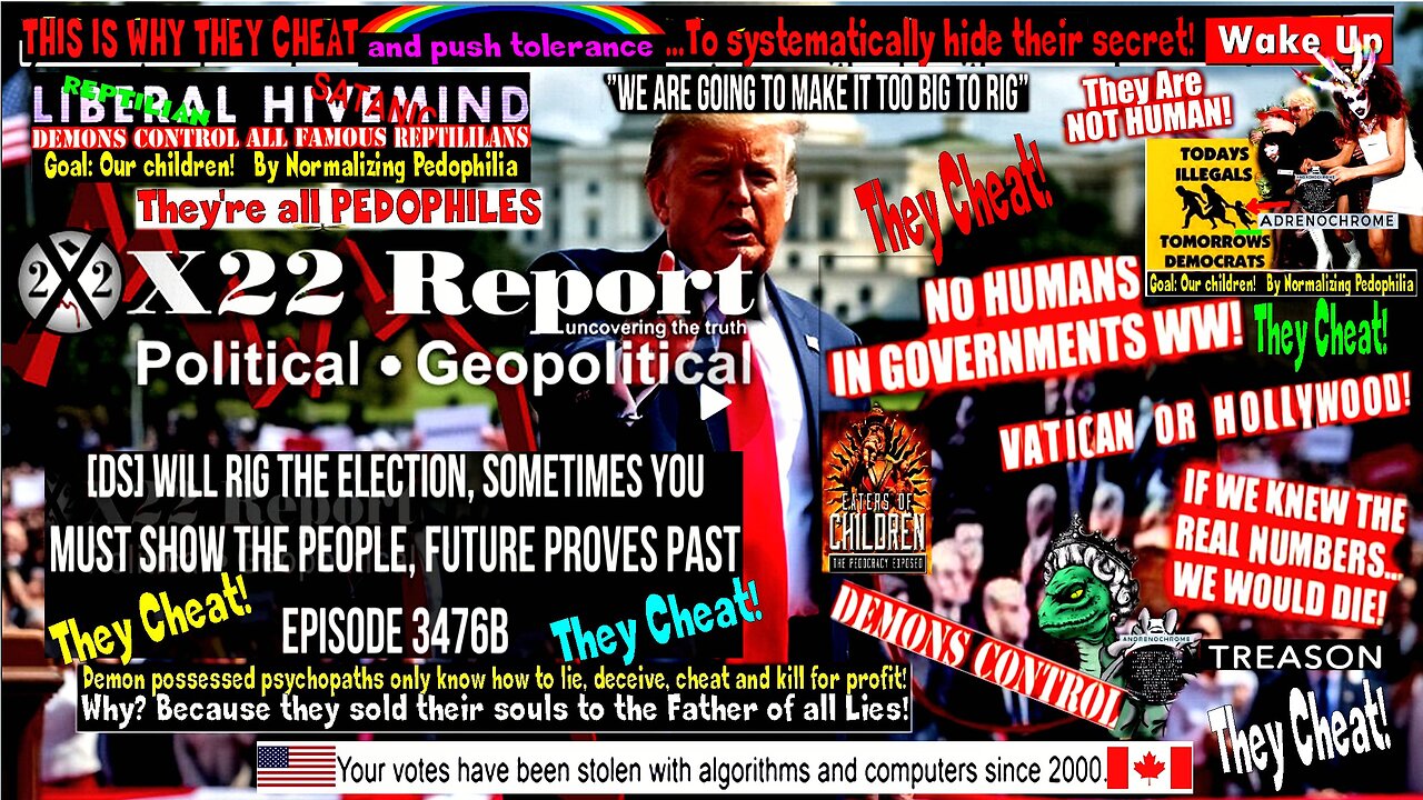 Ep. 3476b - [DS] Will Rig The Election, Sometimes You Must Show The People, Future Proves Past