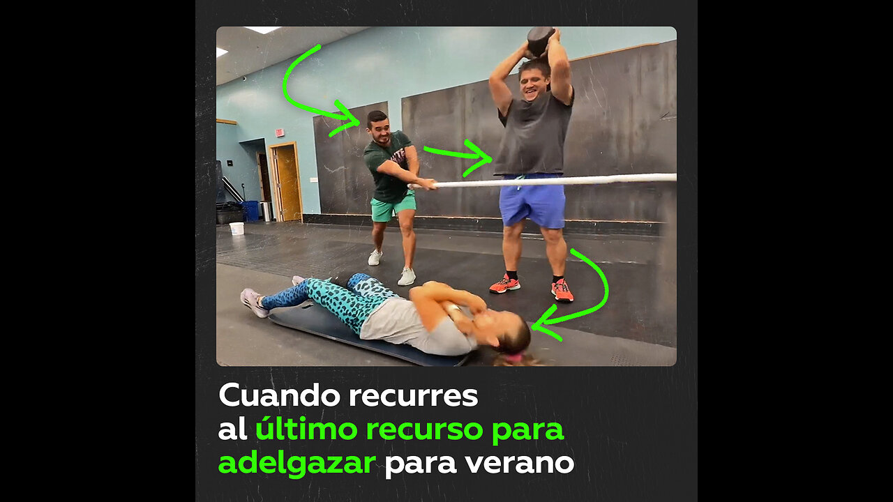 Cuando no te dejan otra opción salvo hacer abdominales