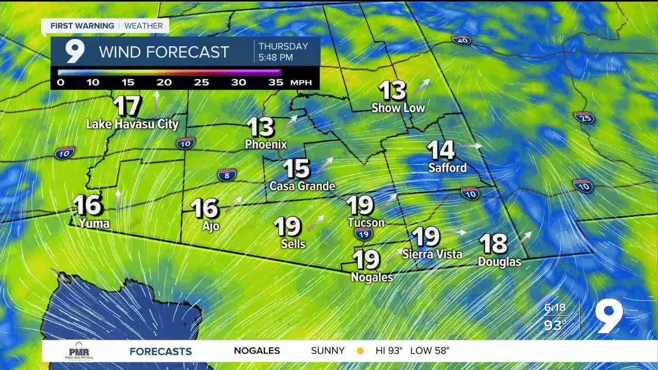 Windy weather returns this weekend