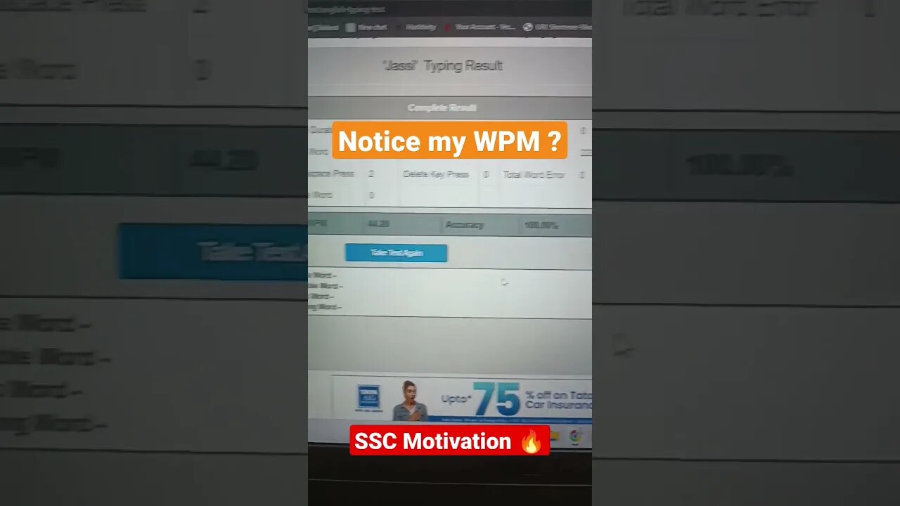 #shorts #ssc #ssccgl #ssccgl2022 #ssccglreasoning #cglmains2022 #typing #typingspeed #wpm #mews