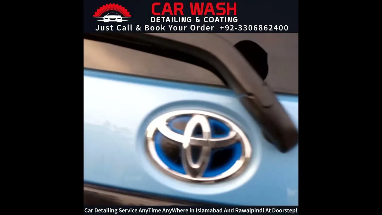 Toyota Aqua Interior Car Detailing in Islamabad At Home | Book Now +923306862400 #shorts