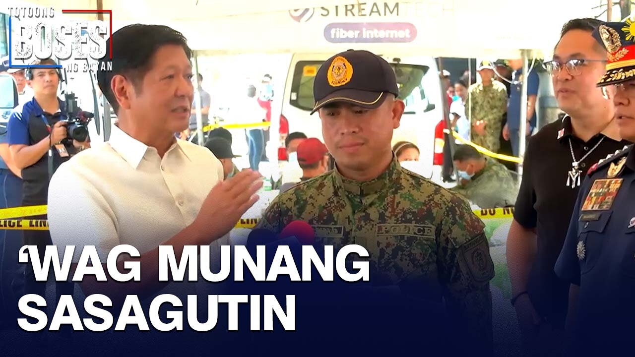 Operational details ng nasabat na shabu sa Batangas ‘’SECRET MUNA’’ —PBBM