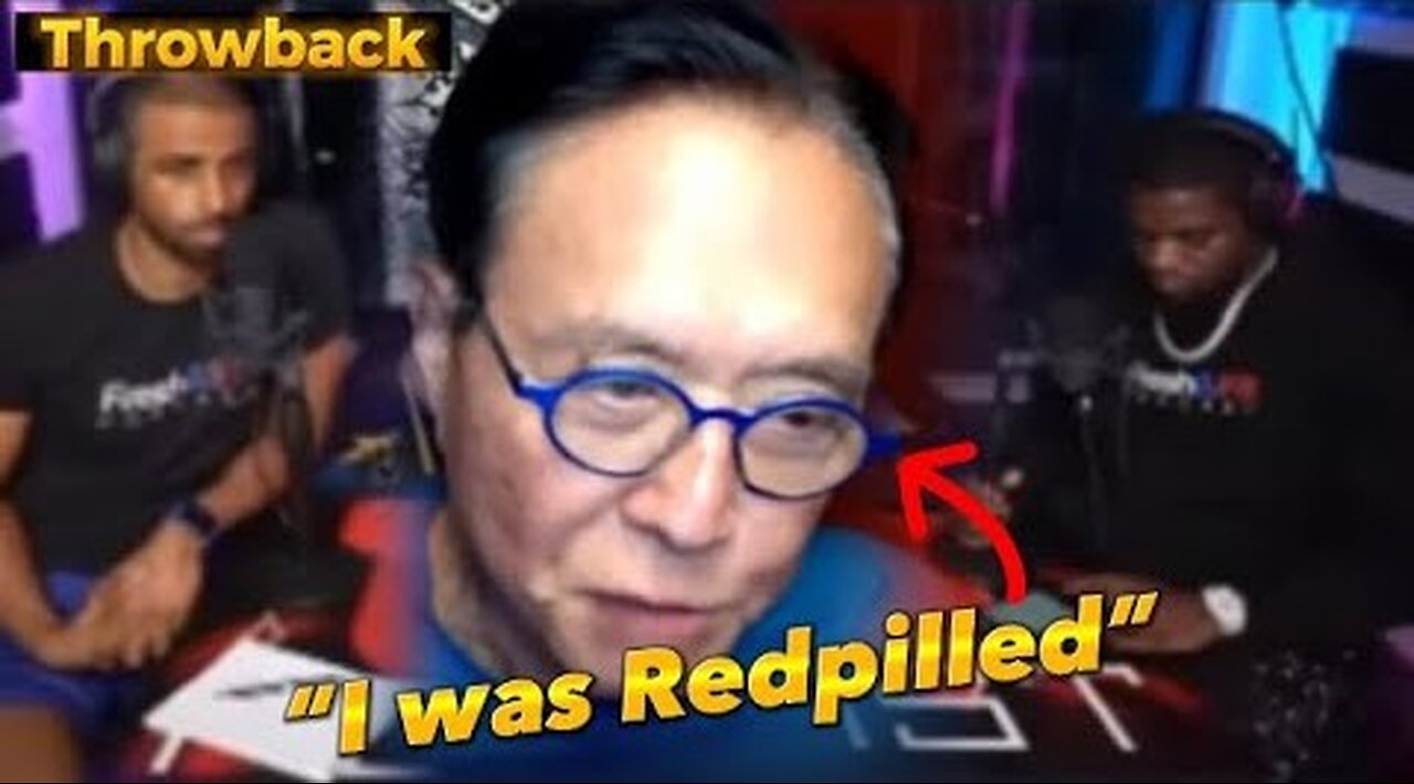 Robert Kiyosaki Admits To Being Redpilled After His Wife Left Him! - Mission Over Money