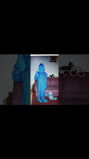 My Quagsire Pokemon Halloween Costume as a kid