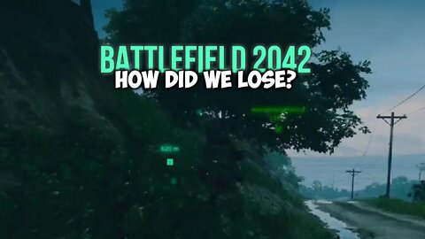 BATTLEFIELD 2042 HOW DID WE LOSE