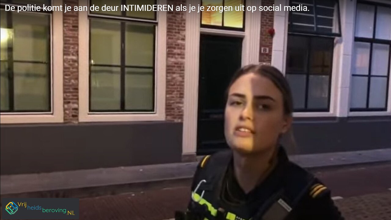 De politie komt je aan de deur INTIMIDEREN als je je zorgen uit op social media.