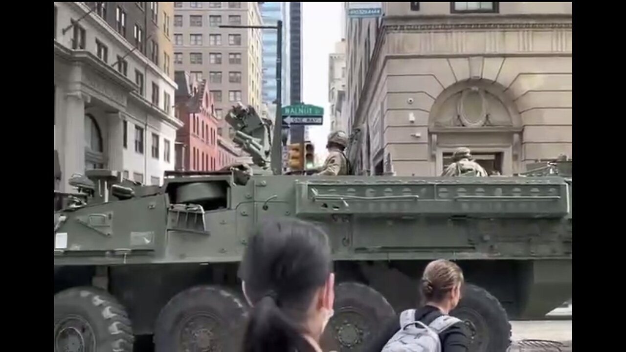 Military has begun to move into Philadelphia