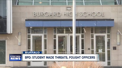Two officers, student hospitalized after incident at Burgard High School