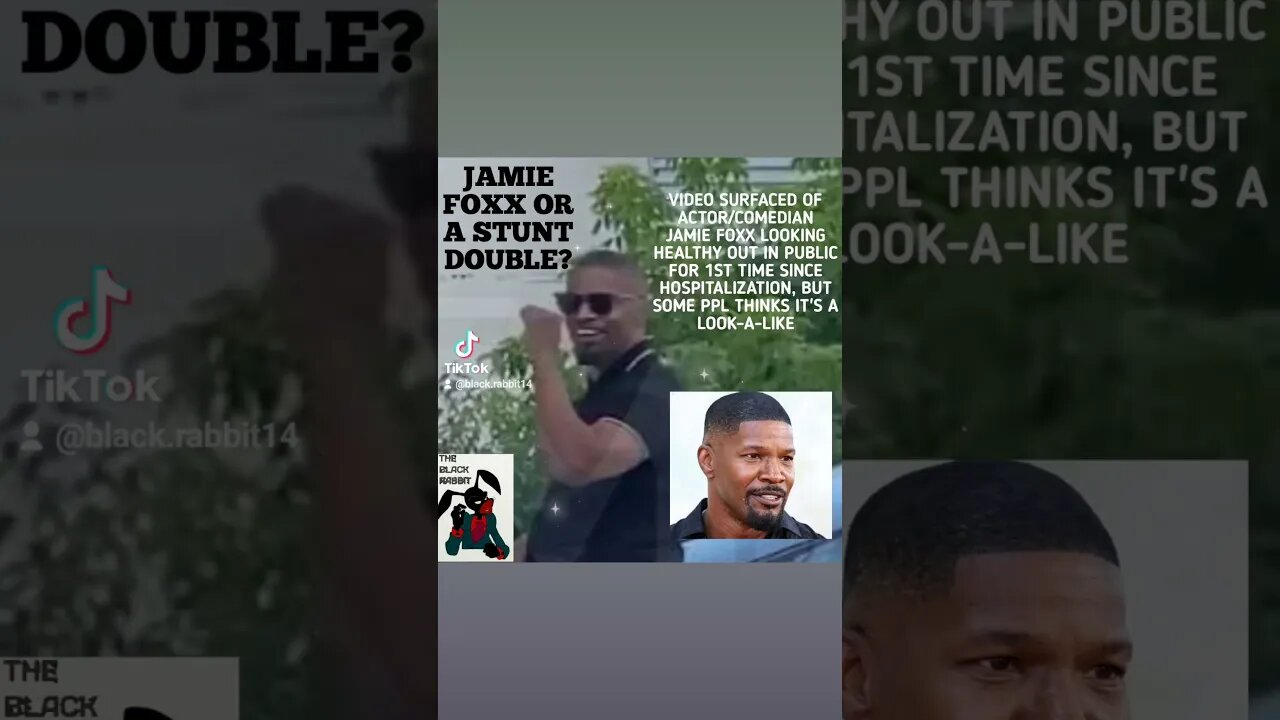 JAMIE FOXX OR A CLONE?