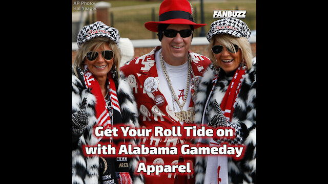 Get Your Roll Tide on with Alabama Gameday Apparel