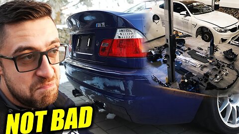 NEW 2023 TAXI: BMW E46 M3 & 110.000 km BMW M4 Rebuild!