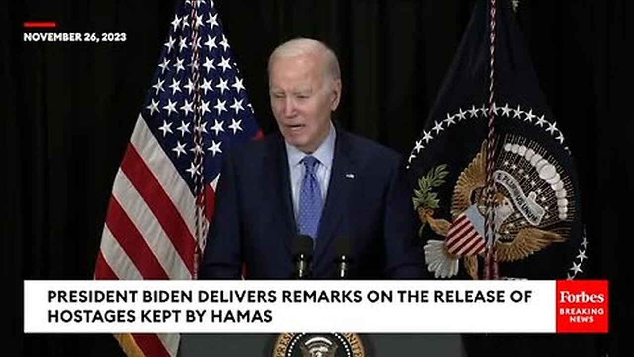 Biden Asked Point Blank: 'Do You Have An Update On The Other Americans Who Are Being Held?'