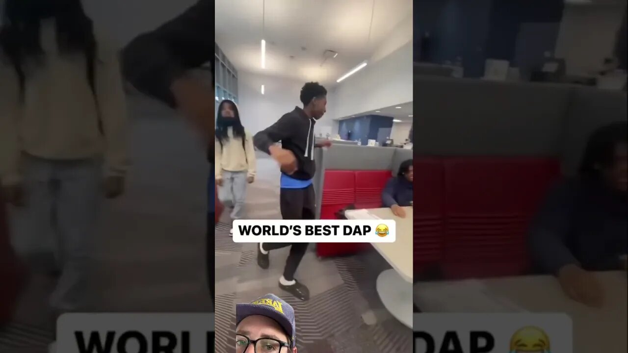 Pretty epic dap… 👊 🤯