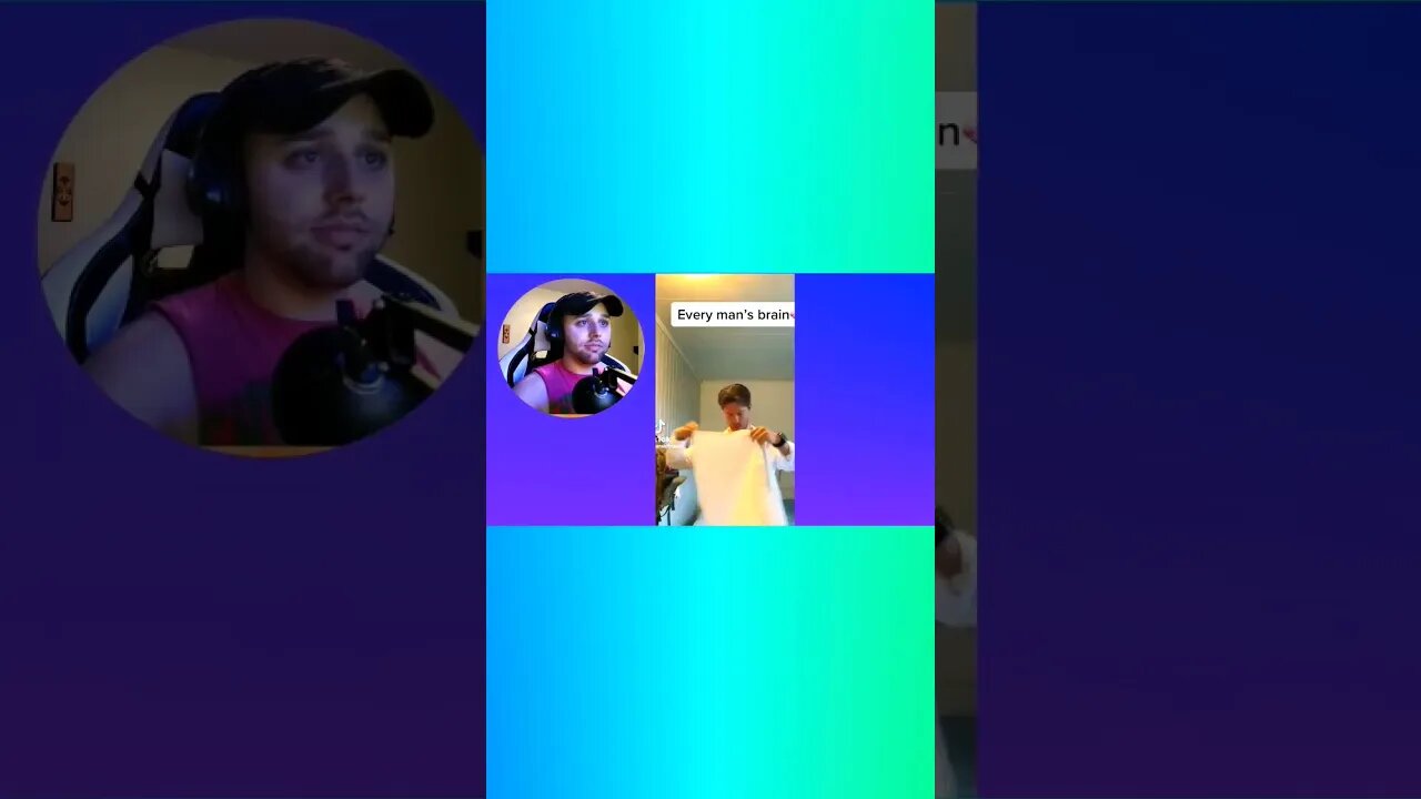 CAN A GUY FOLD CLOTHES? 🥺 [TIKTOK REACTION] #shorts