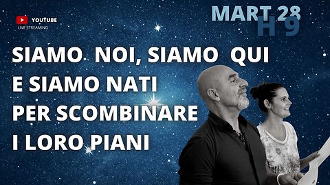 SIAMO NOI, SIAMO QUI E SIAMO NATI PER SCOMBINARE I LORO PIANI - LUCA NALI