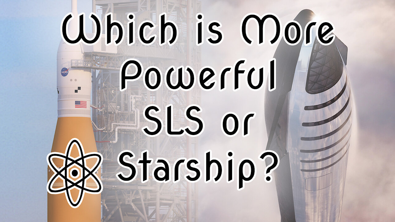 Which is More Powerful SLS or Starship? Let me Explain |⚛