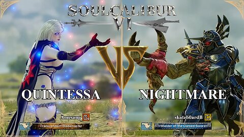 SoulCalibur VI — Amesang (Quintessa) VS skateb0ardB (Nightmare) | Xbox Series X Ranked