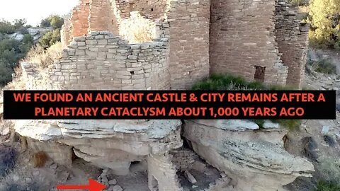 We Found An Ancient Castle & City Remains of Cataclysmic Event 1000 Years Ago, On Scene