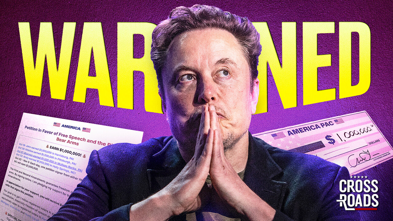 Justice Department Warns Musk Over Election Giveaway