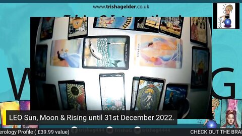 LEO SUN MOON & RISING SIGNS UNTIL 31ST DECEMBER 2022. POSITIVE READING.