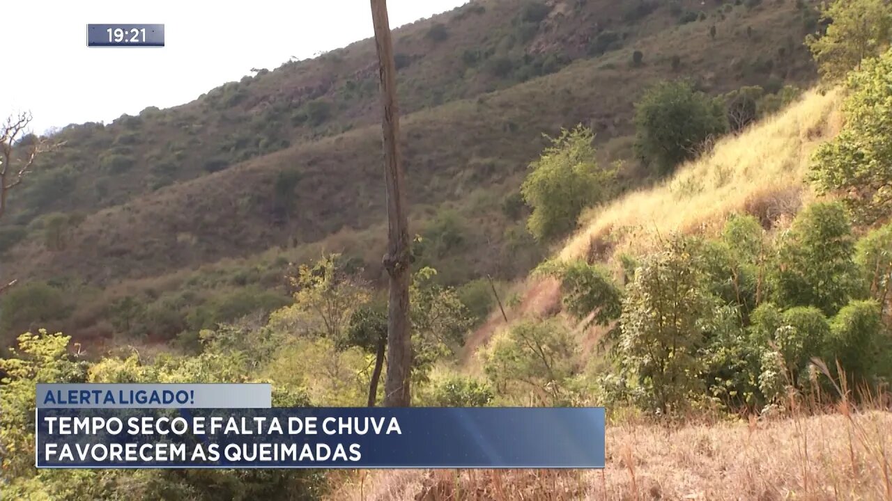 Alerta Ligado: Tempo Seco e Falta de Chuva Favorecem as Queimadas.