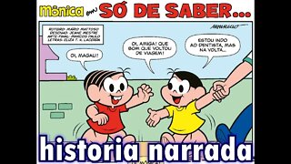 Mônica em-Só de saber... | Gibis do Rapha